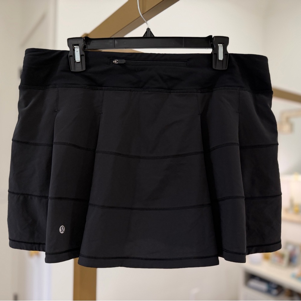 Lululemon Athletica Black Tennis Skirt - Picture 2 of 11